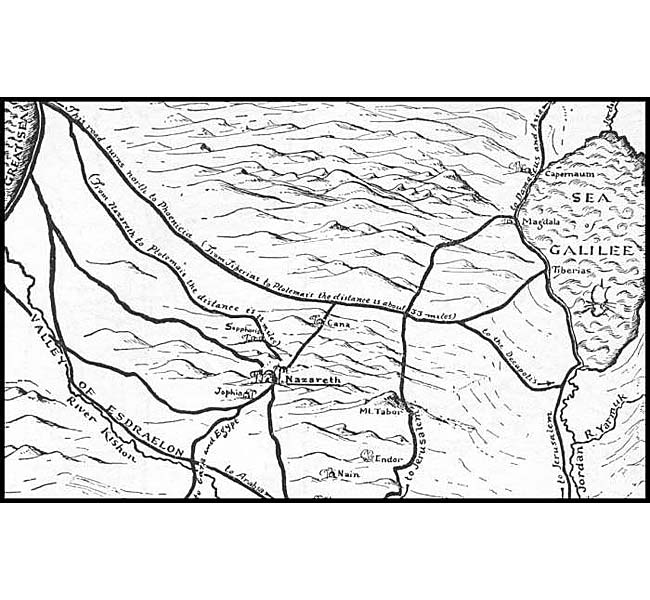 Luke Images - The Location of Nazareth