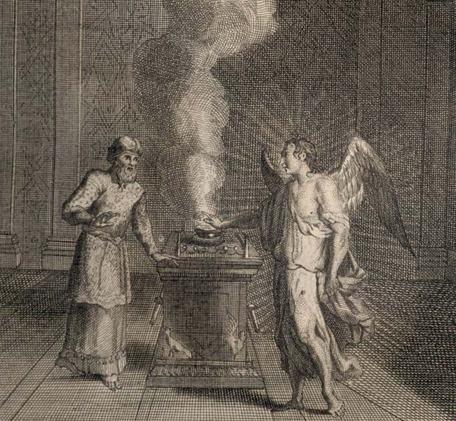 Luke Images - An Angel Tells Zechariah of John the Baptist's Birth