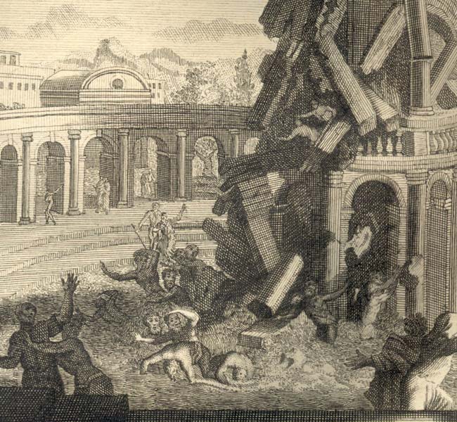 Luke Images - The Tower in Siloam Falling
