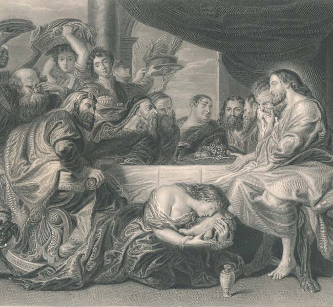 Luke Images - Mary Anointing the Feet of Christ