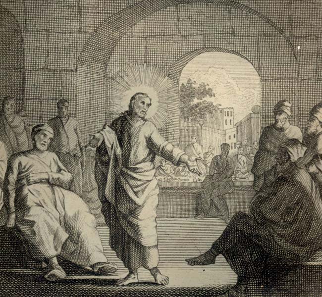 Luke Images - Jesus Heals a Man with Dropsy