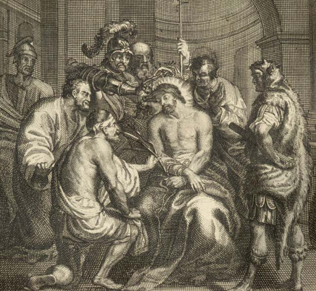 Mark Images - The Soldiers Mock Jesus