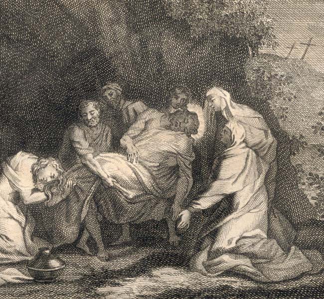 Mark Images - Joseph of Arimathaea Buries Jesus