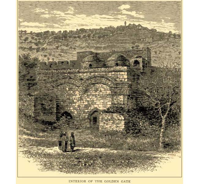 Mark Images - Golden Gate-interior (engraving)