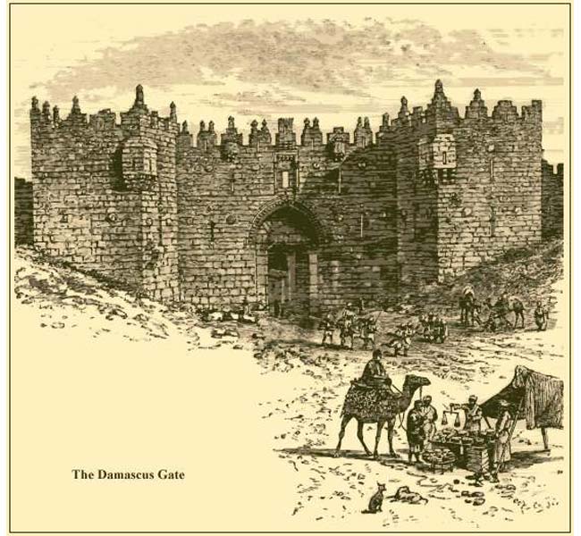 Mark Images - Damascus Gate (engraving)