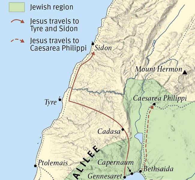 Matthew Images - Jesus' Ministry beyond Israel