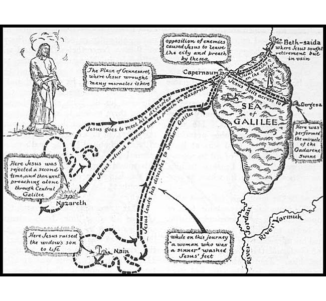 Matthew Images - Jesus Preaches in Central Galilee