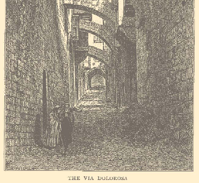 Matthew Images - The Via Dolorosa engraving