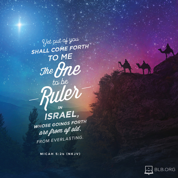 Micah Images - Micah 5:2b NKJV