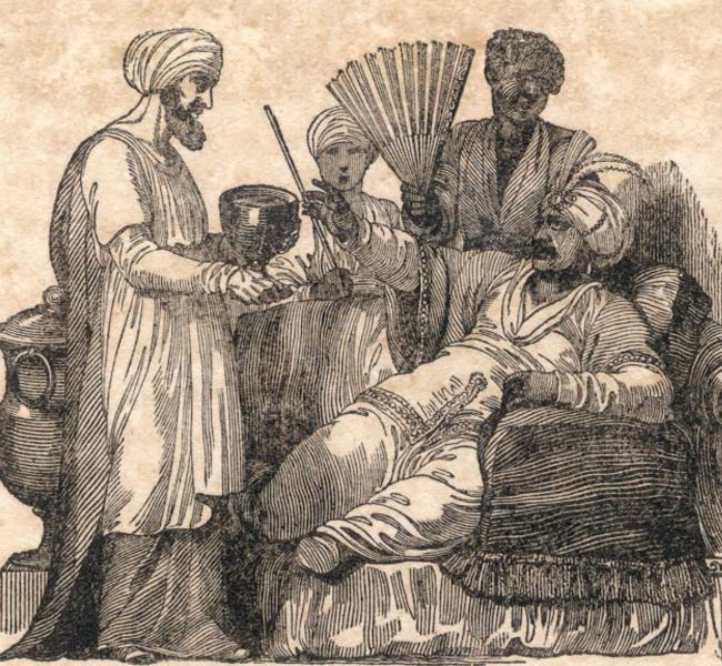 Nehemiah Images - Nehemiah Giving Wine to Artaxerxes