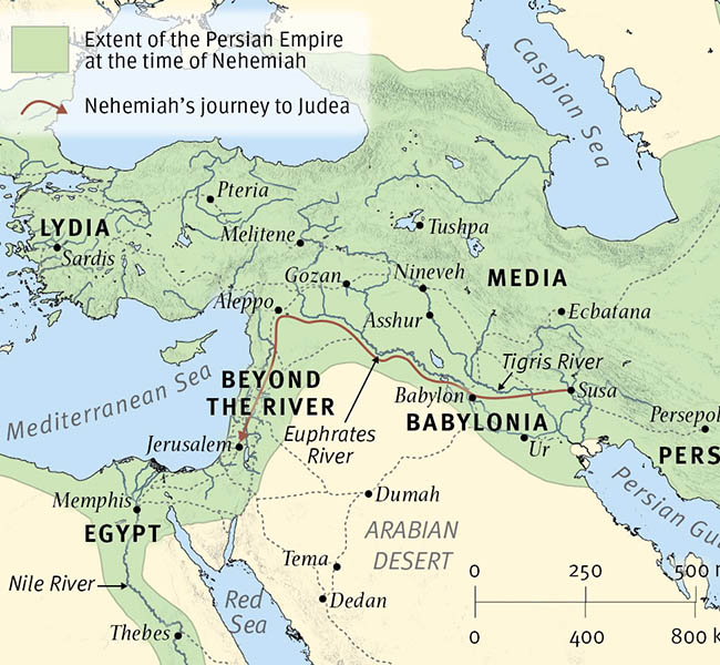 Nehemiah Images - The Persian Empire at the Time of Nehemiah