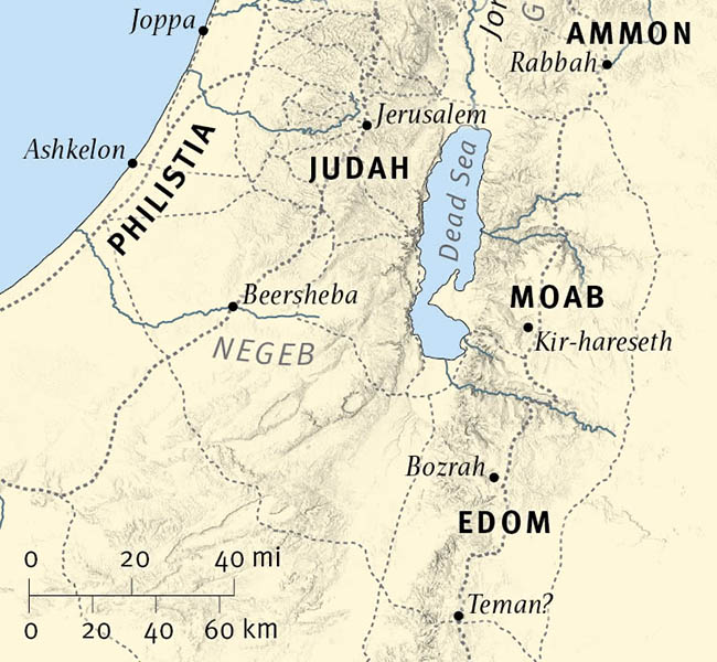 Obadiah Images - The Setting of Obadiah