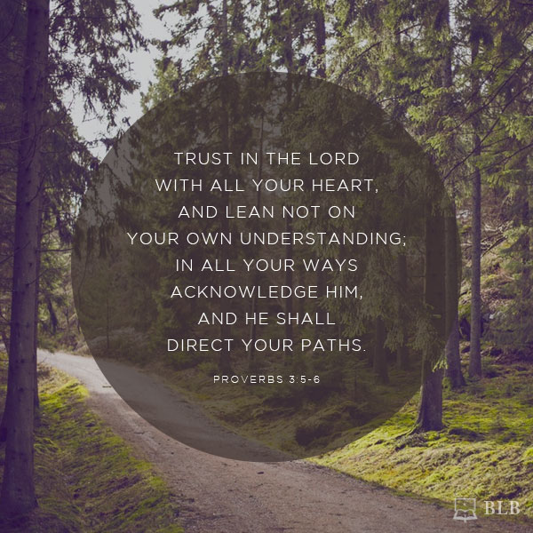 Proverbs Images - Proverbs 3:5-6 NKJV