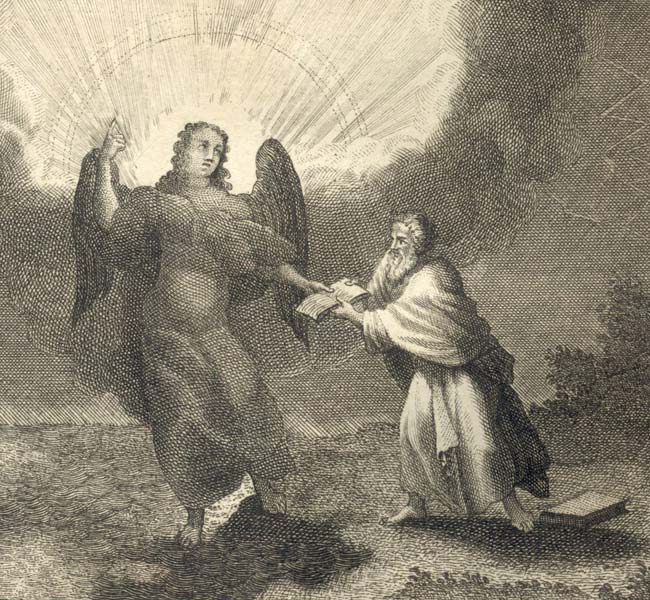 Revelation Images - John Sees a Mighty Angel