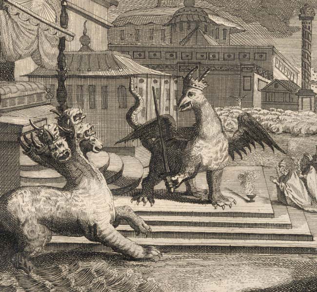 Revelation Images - The Beast and the Dragon