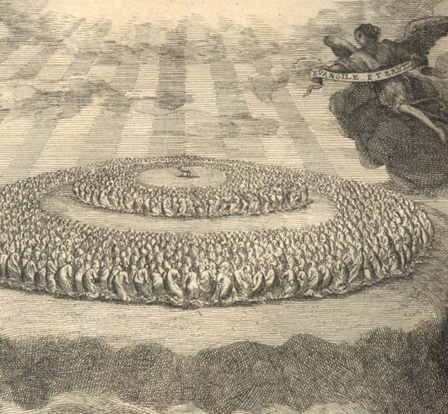 Revelation Images - A Lamb and the 144,000 on Mount Sion