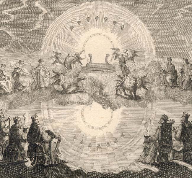 Revelation Images - John Sees the Heavens Open
