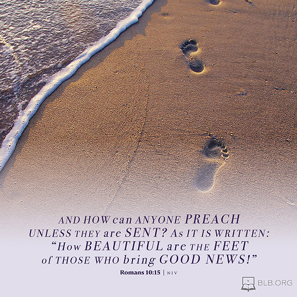 Romans Images - Romans 10:15 (NIV)