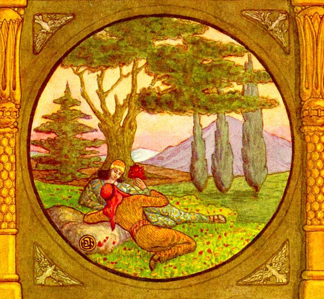 Song of Songs Images - A bundle of myrhh...color plate