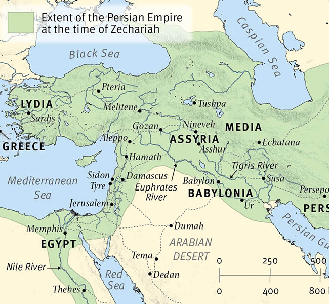 Zechariah Images - The Near East at the Time of Zechariah