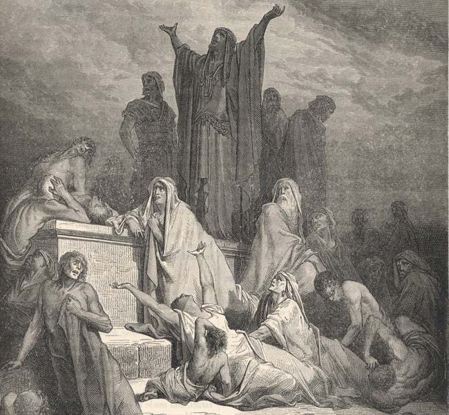 Zechariah Images - Plague of Jerusalem
