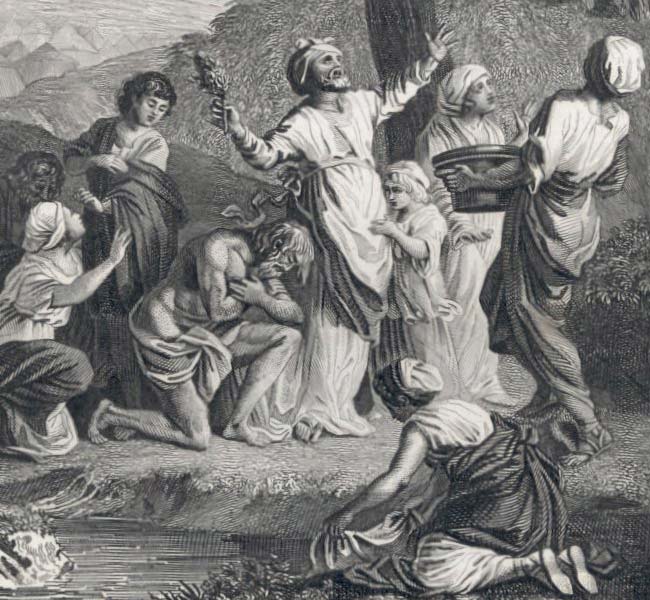 Leviticus Images - Purification of Leprous