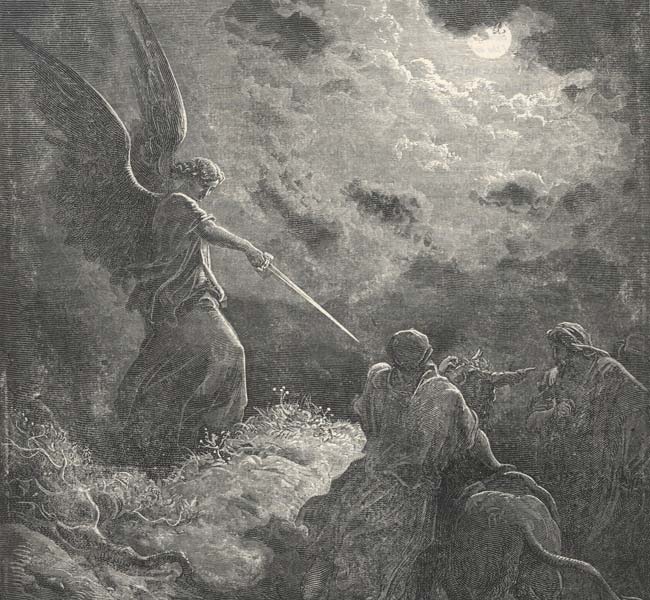 Numbers Images - The Angel Appearing to Balaam