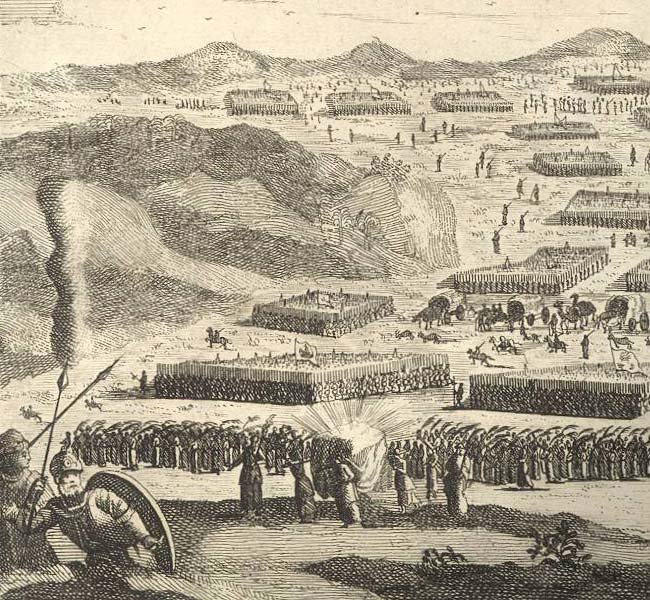 Numbers Images - Order of the March of the Israelites in the Desert