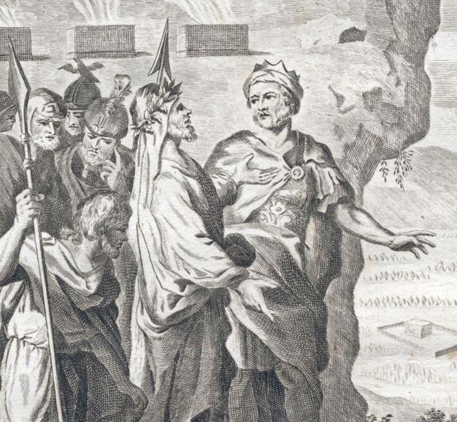 Numbers Images - Balaam Prophesying Happiness to Israel
