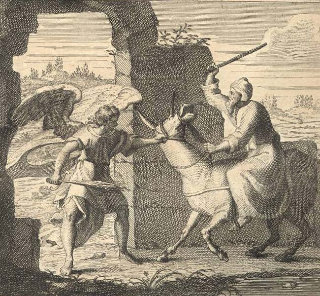 Numbers Images - Balaam's Donkey Speaks