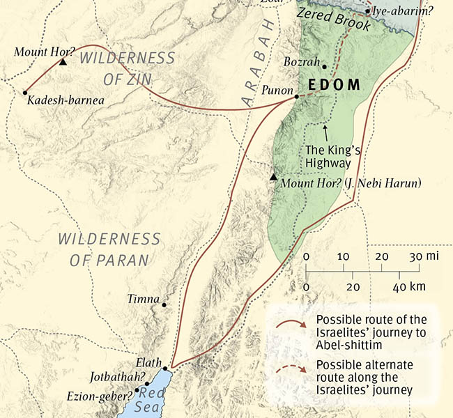 Numbers Images - The Journey to Canaan