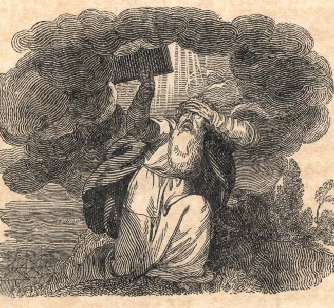 Exodus Images - Moses Receiving the Tables
