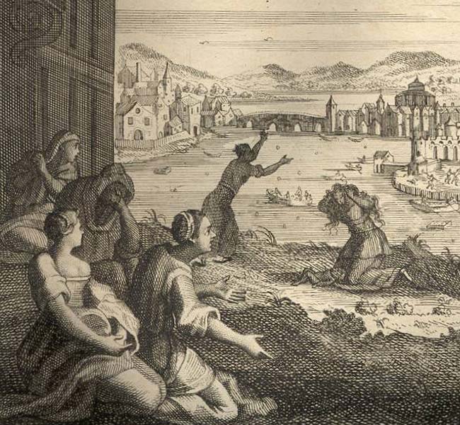 Exodus Images - Baby Hebrew Boys Thrown in the Nile