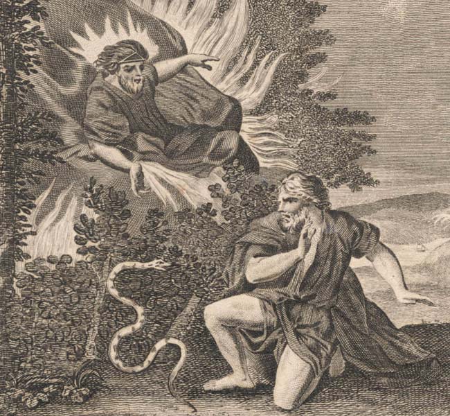 Exodus Images - Moses and the Burning Bush