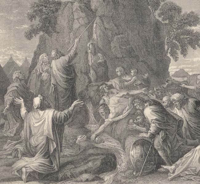 Exodus Images - Moses Striking the Rock #2