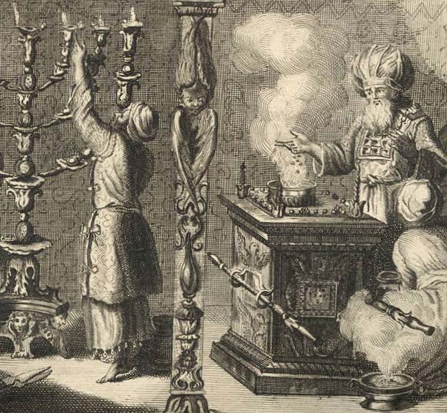 Exodus Images - The Gold Lamp and the Altar of Incense