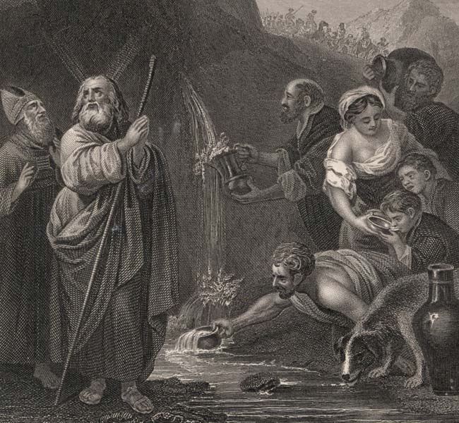 Exodus Images - Moses Striking the Rock