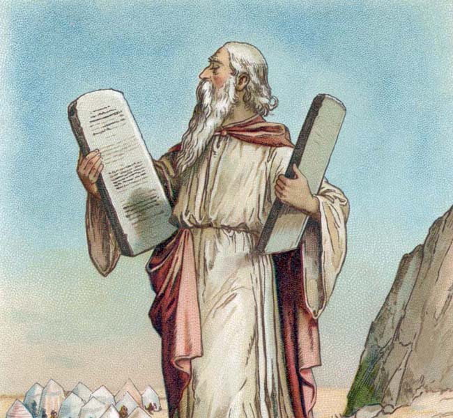 Exodus Images - Moses with the Tables of the Law