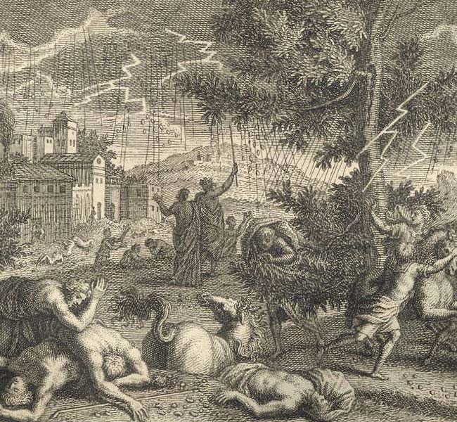 Exodus Images - The Plague of Fire and Hail