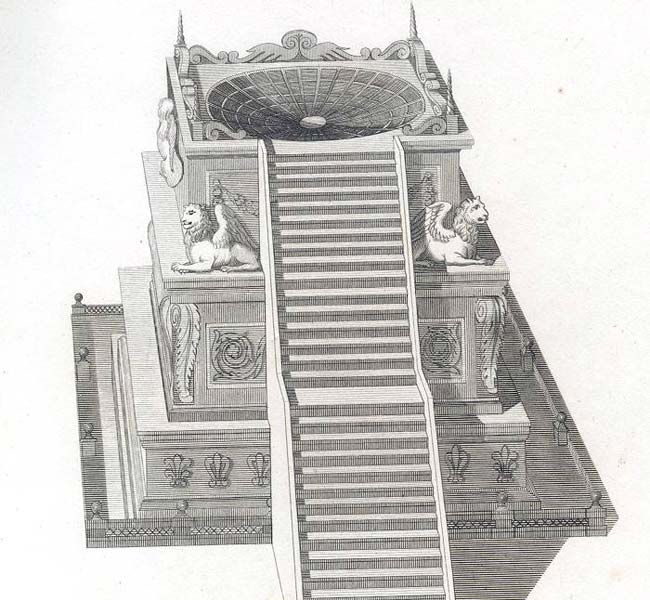 Exodus Images - The Altar of Burnt Offering (Villalpando)