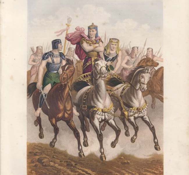 Exodus Images - Pharaoh in Pursuit of the Israelites