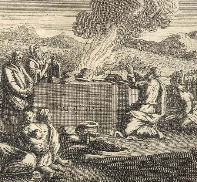 Exodus Images - An Offering after the Defeat of the Amalekites