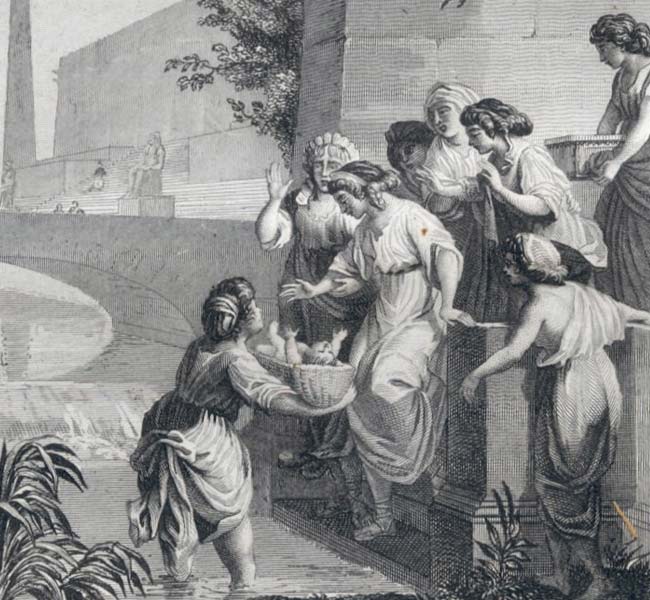 Exodus Images - Pharaoh's Daughter Saves Moses