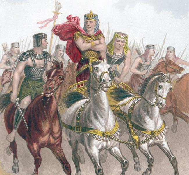 Exodus Images - Pharaoh in Pursuit of the Israelites #1