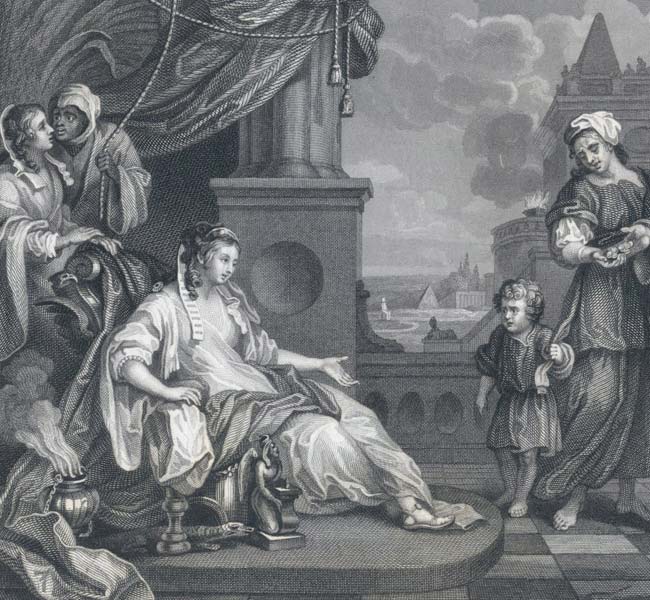 Exodus Images - Moses before Pharaoh's Daughter