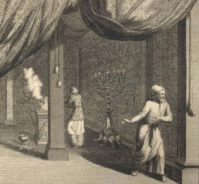 Exodus Images - Moses Puts the Table, the Candlestick, and the Gold Altar in the Tabernacle