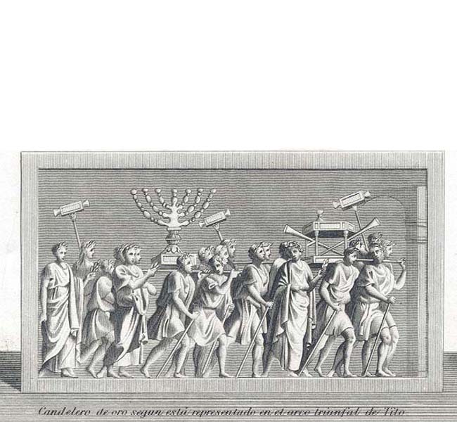 Exodus Images - The Candlestick of Gold According to This Represented in the Victorious Arch of Linden