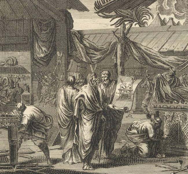 Exodus Images - Working on the Ark, the Table, and the Lamps