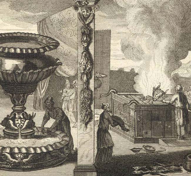 Exodus Images - The Laver and the Altar of Burnt Offering