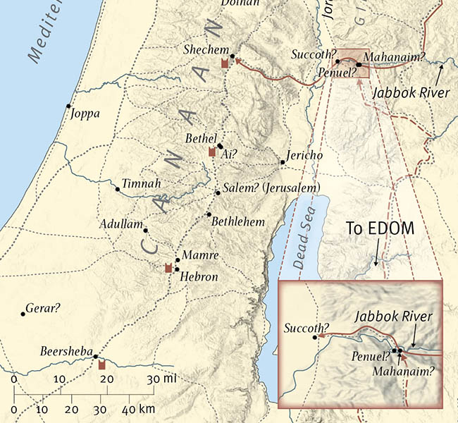 Genesis Images - Jacob Returns to Canaan